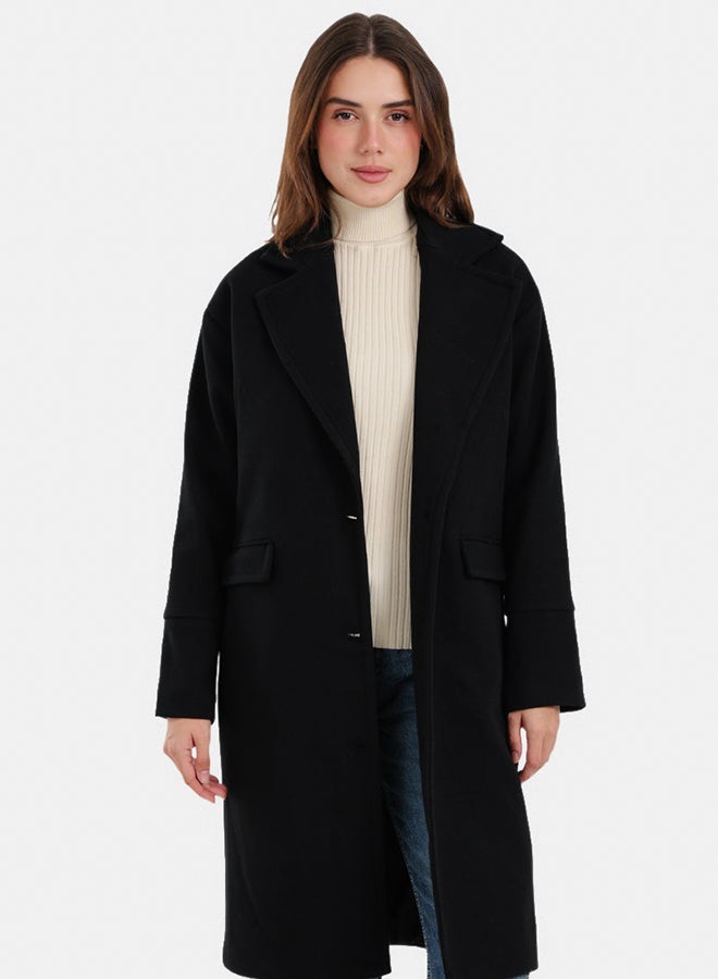 Carina Notch Collar Coat - Image 1