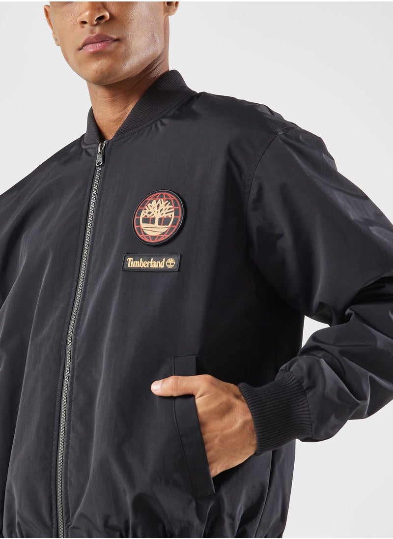 Timberland - Lunar New Year Badge Bomber Jacket - Image 1