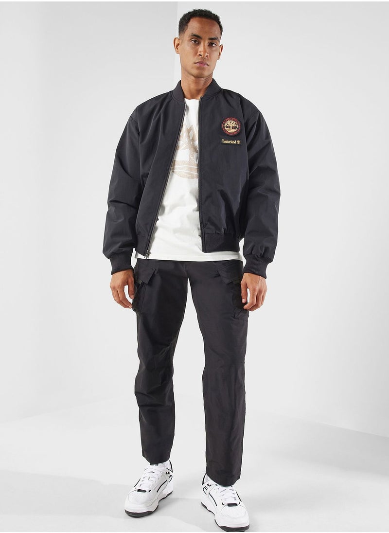 Timberland - Lunar New Year Badge Bomber Jacket - Image 1