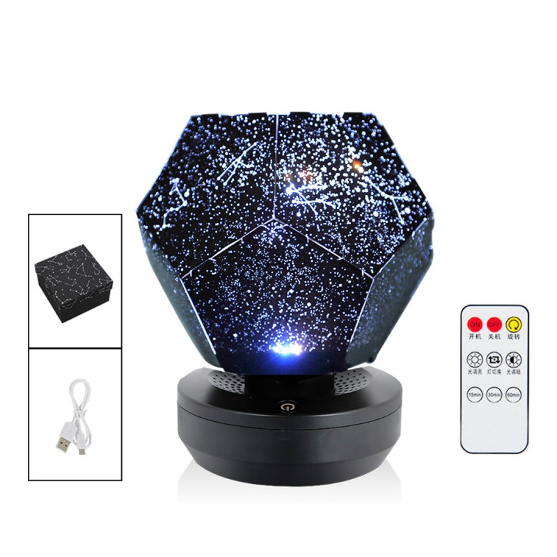 Star Projector Night Light 3 Colors Dynamic Projection Remote Control - " - " BT Music Timer Function Star Nightlight for Kids Bedroom Party - Image 4