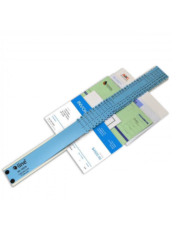 C-Line C-Line All-Purpose Document Sorter, 2.5 x 23.5 Inch, Blue (30526)  - Image 1