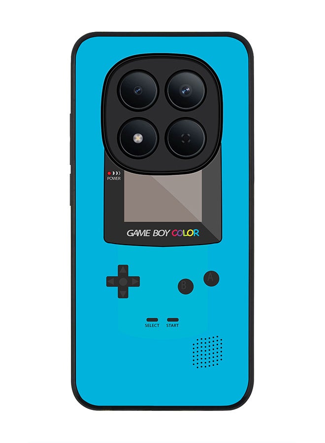 For Xiaomi Redmi Note 15 Pro 5G Case,Slim fit Camera Protection, Shockproof Thin Phone cover  - Gameboy Color - Blue