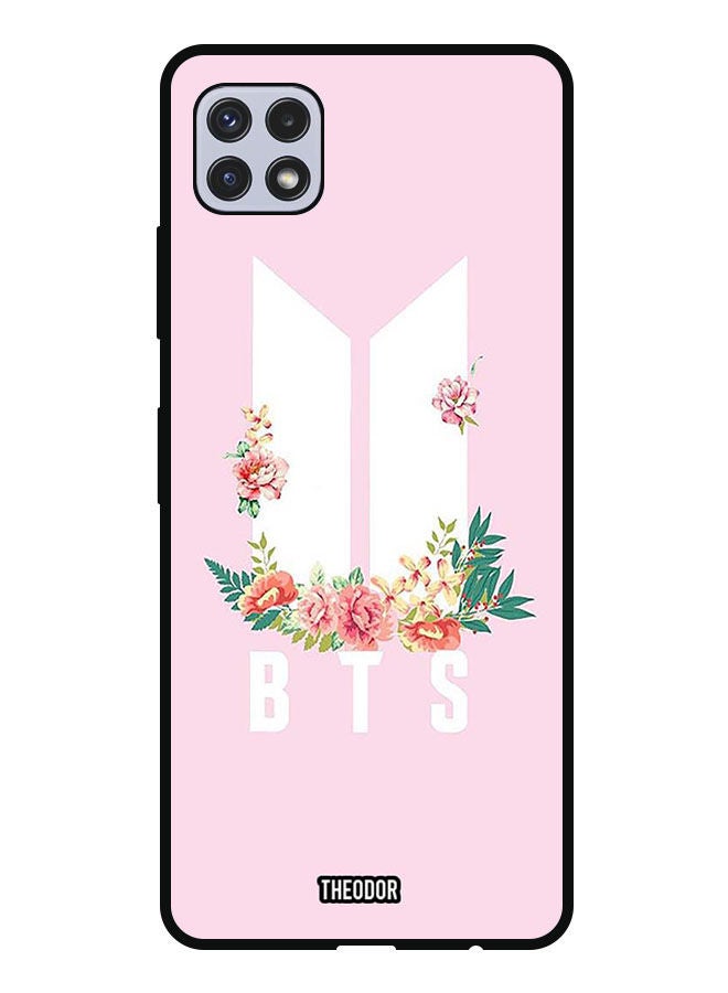 Theodor Protective Case Cover For Samsung Galaxy A22 5G BTS floral - Image 1