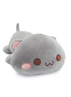 KASTWAVE Cute Kitten Plush Toy, Cat Plush Pillow Cute, Stuffed Animal Pet Kitty Soft Anime Cat Plush Pillow for Kids  - Image 1