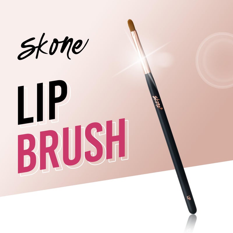 SKONE Precision Lip Brush For Smooth Applications â€“ Skone Cosmetics Bring Professional Grade Lipstick Brushes And Lip Gloss Brushes Directly To The Consumer - Image 2