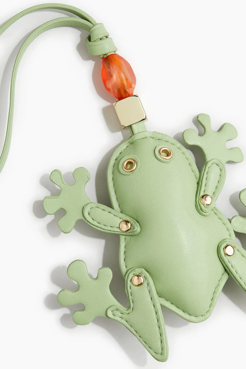 اتش اند ام زينة تعليق حقيبة على شكل ضفدع