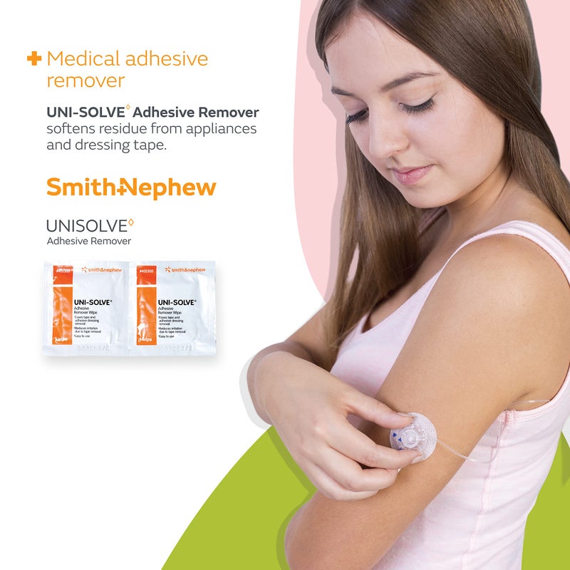 Smith&nephew مناديل إزالة اللاصق Uni Solve 402300، عبوة من 50 - Image 4