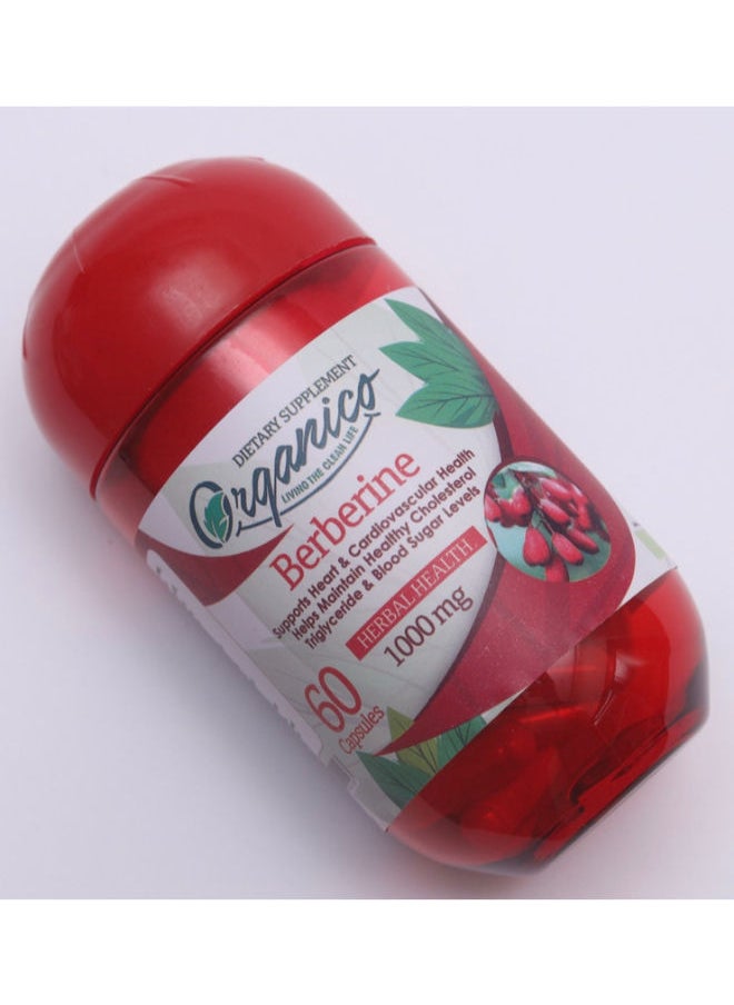Organico - 60 Capsules Berberine 1000 Mg - Image 1
