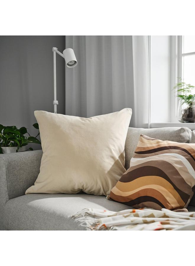 erorex Cushion cover, light beige, 65x65 cm - Image 2