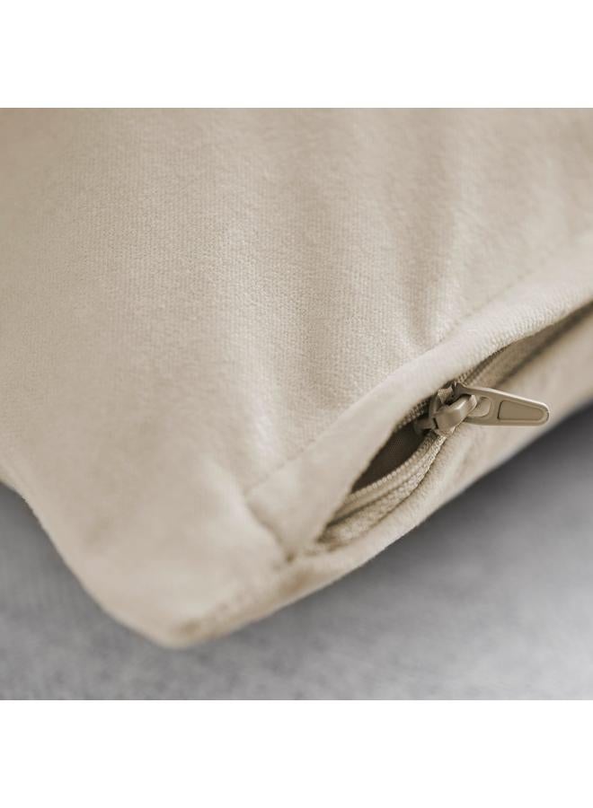 erorex Cushion cover, light beige, 65x65 cm - Image 3