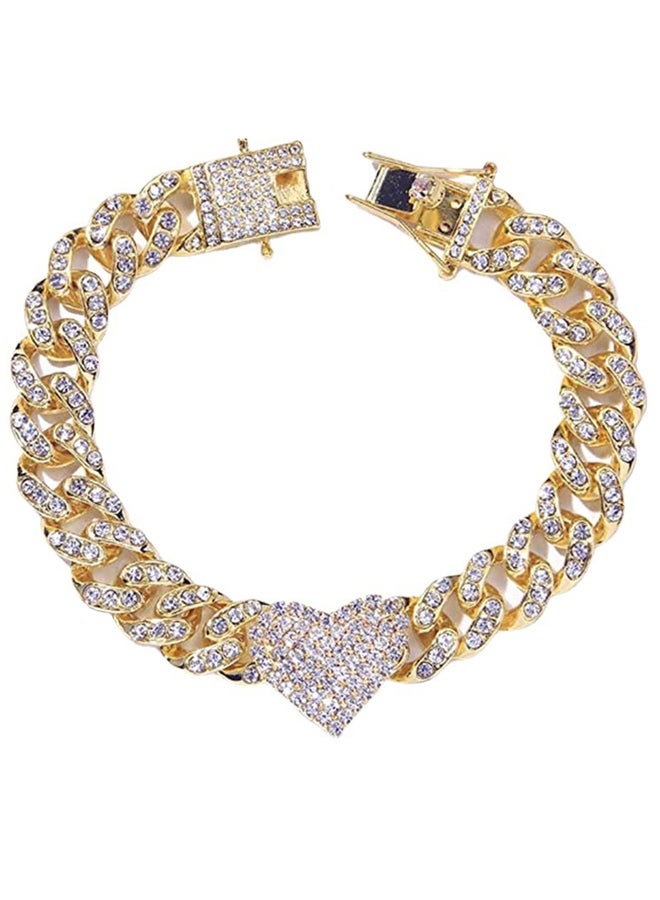 تايك تو خلخال بسلسلة مزينة بتفاصيل قلب - Image 4