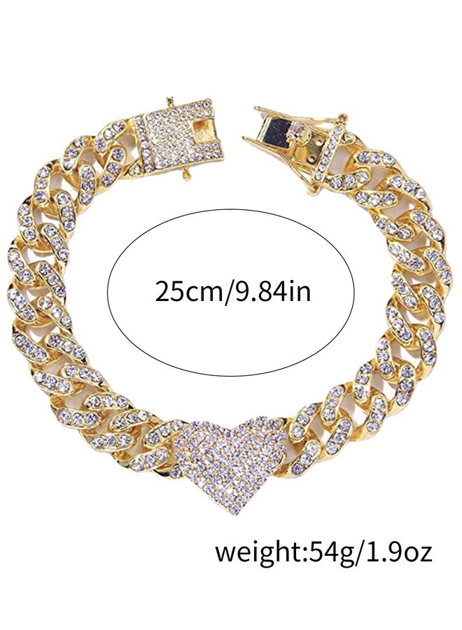 تايك تو خلخال بسلسلة مزينة بتفاصيل قلب - Image 5