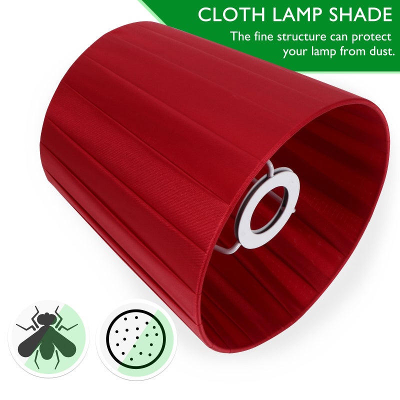 1pc Lampshade Ornament Floor Lamp Cloth Craft Lamp Cover Decor - Image 2