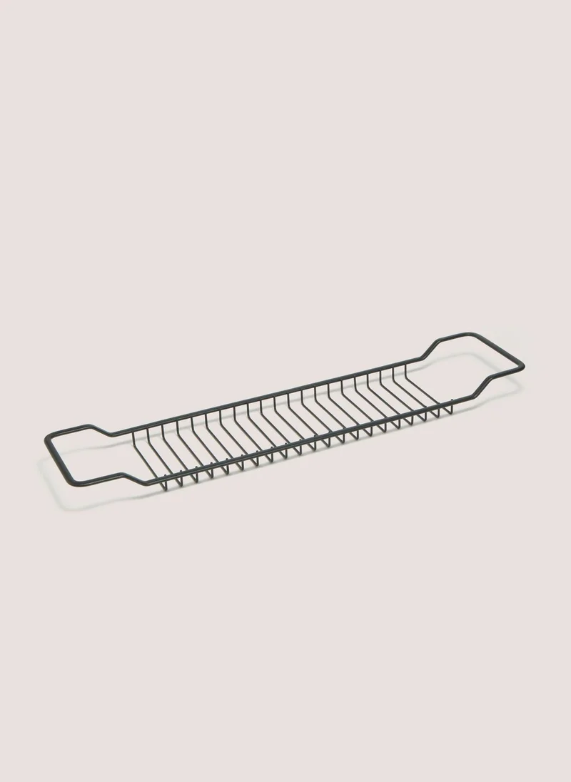 Matalan Black Wire Bath Tray