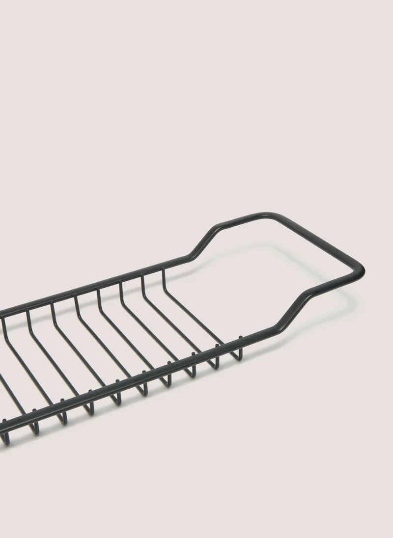 Matalan Black Wire Bath Tray