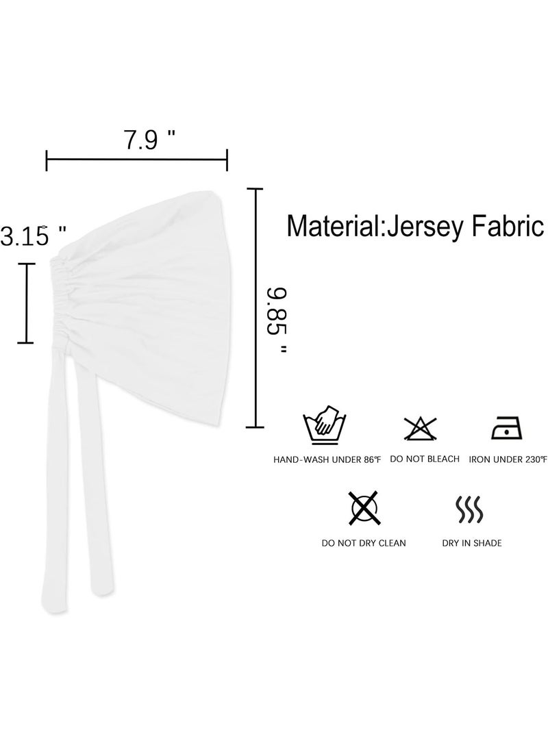 طقم 3 قبعات تركية مسلمة للنساء، غطاء داخلي للحجاب، بونيت، لف الرأس النسائي، أغطية رأس محتشمة - Image 3