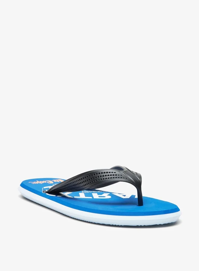 Lee Cooper Men's Printed Flip Flop Slippers