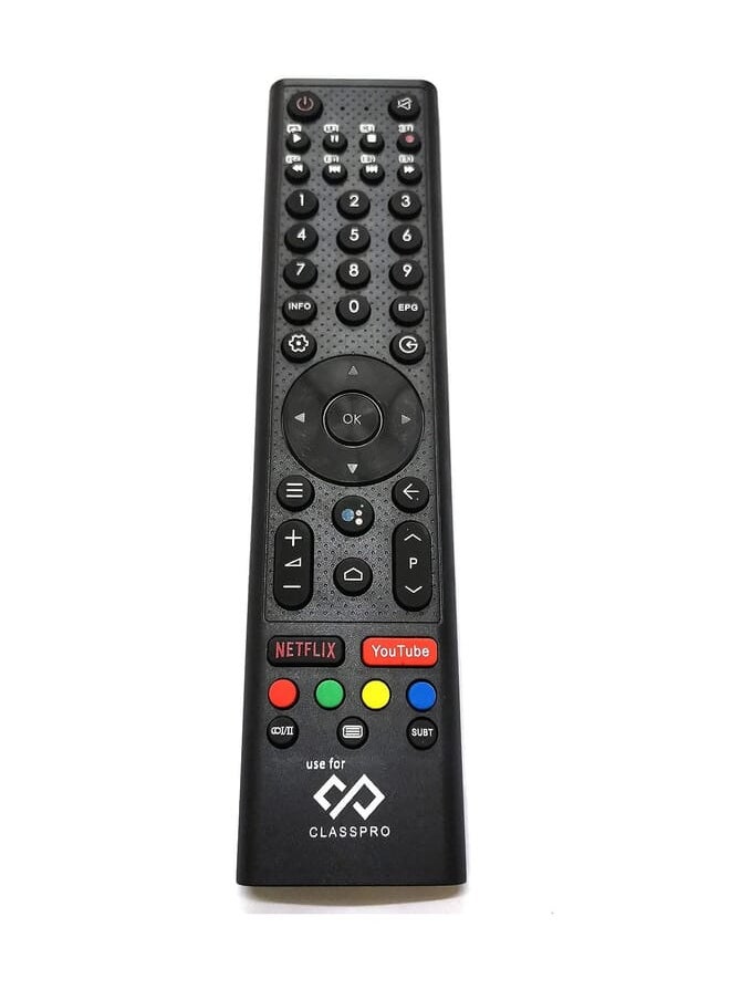 ClassPro Replacement Remote Control For Class Pro Smart Tvs  - Image 1