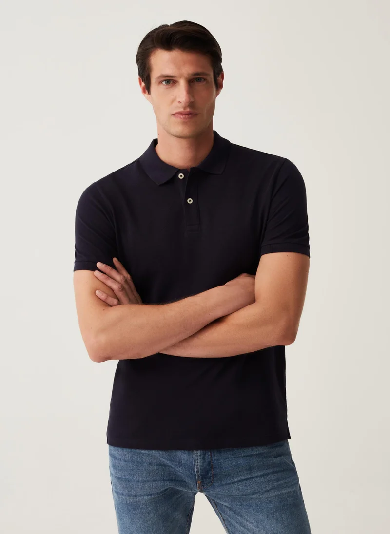 او في اس Ovs Two-Pack Pique Polo Shirts