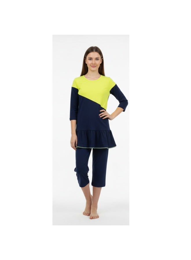 سيزار طقم بوركيني للبنات من  قطعتين - Image 1