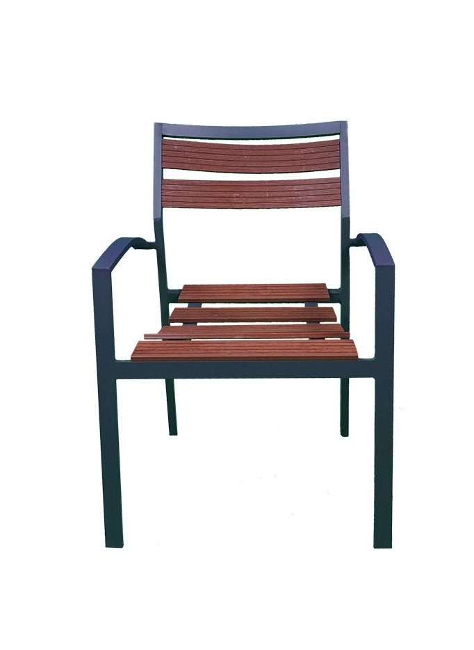 Schondor Furniture Turin | Arm Chair | Outdoor Furniture | Made in Aluminum Cast | Patio | Garden | Backyard | Restaurants  - Image 1