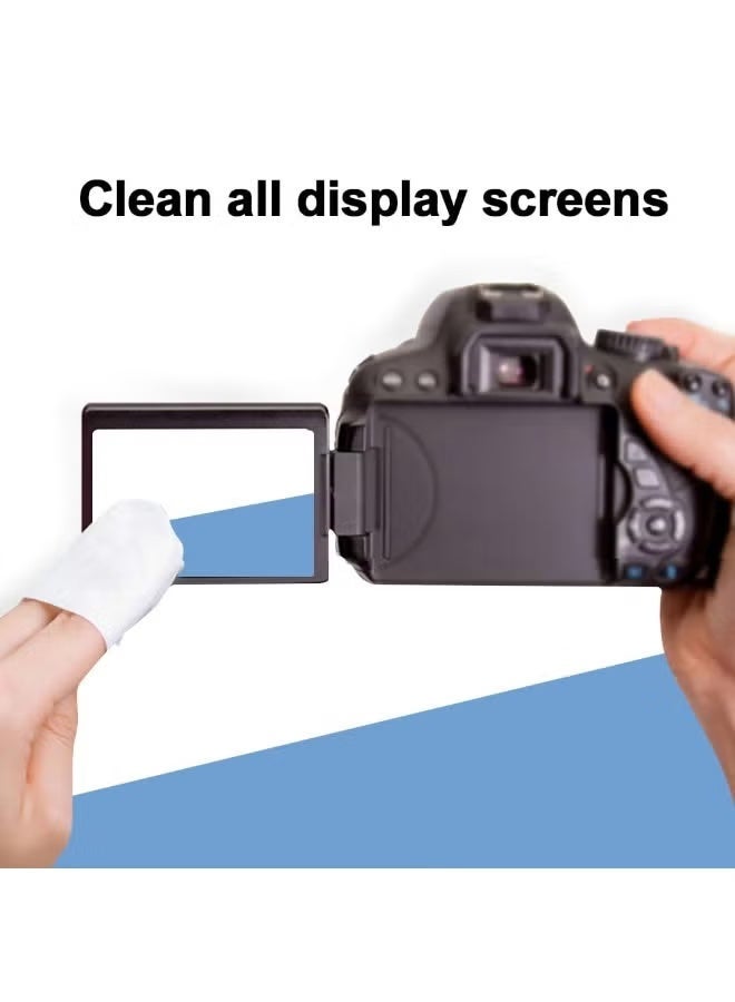 Anti-Fog Lens Wipes Pre-Moistened Anti-Fog Wipes Glasses Cleaner Safely Cleans Glasses, Sunglasses, Phone Screen, Electronics & Camera Lens (100 Pcs) - Image 4