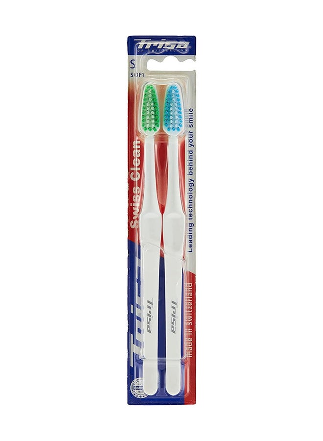 TRISA Swiss Clean Soft 1+1 Value Pack - Image 1
