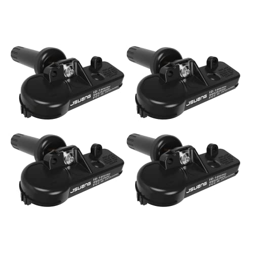 Jsueng حساس TPMS، نظام مراقبة ضغط الإطارات 433MHz مجموعة 4 قطع بديل لجيب رانجلر JK دودج رام كرايسلر OE استبدال#56029398AB - Image 1