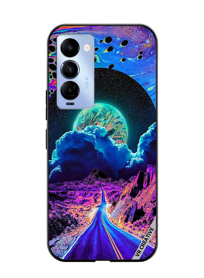 VR CREATIVE Protective Case Cover For Tecno Camon 18/18 P Design Multicolour - Image 1
