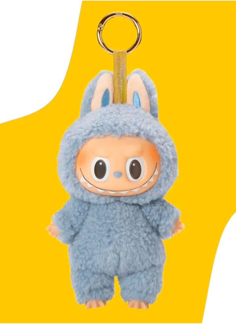 LABUBU Labubu Doll 1st Generation Monsters  Exciting Macaron Series,Collectible Toy Art 17cm Plush Dolls Toy Figures Keychain  - Image 1