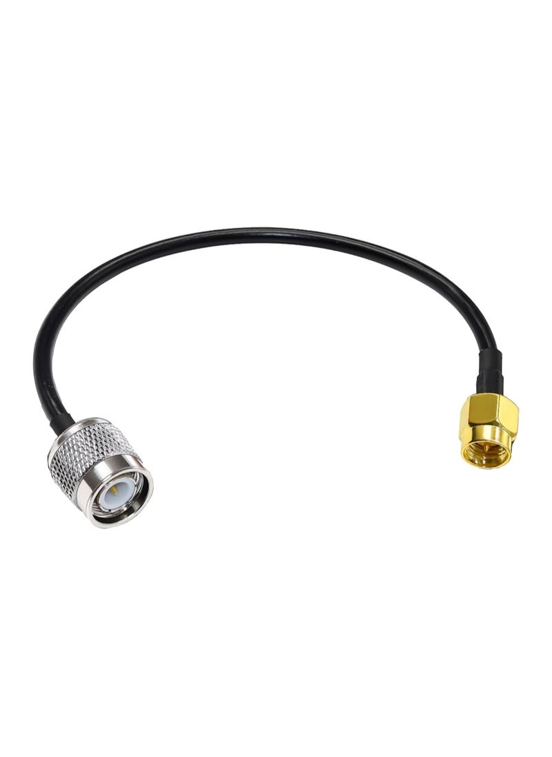 Ohm OHM TNC Male to SMA Male Antenna Cable RG58  - Image 3