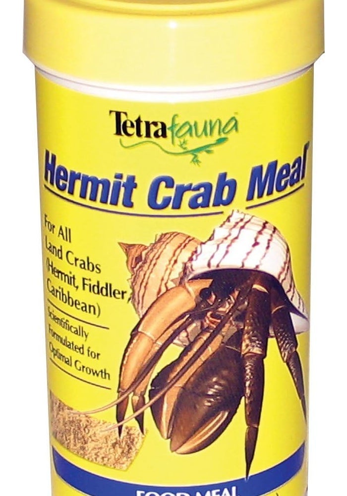 TetraFauna Hermit Crab Meal - High Protein Food for All Land Crabs - Image 1
