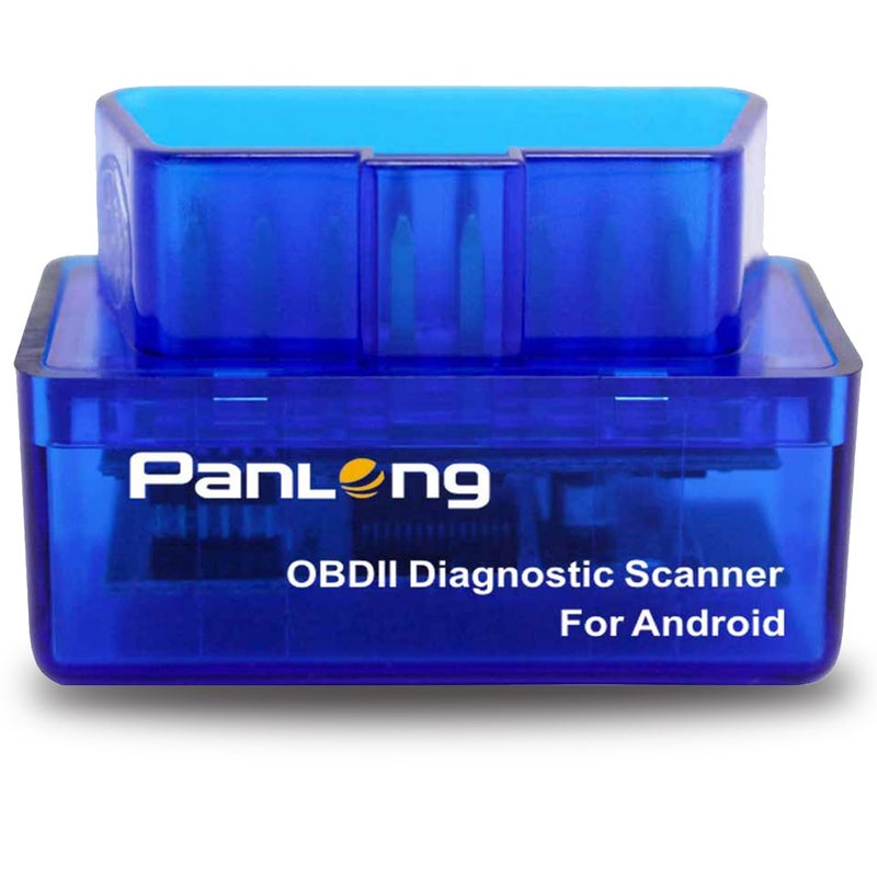 Panlong OBD2 Scanner Bluetooth OBDII Diagnostic Tool Car Code Reader Turn Off Check Engine Light Support Android Torque App