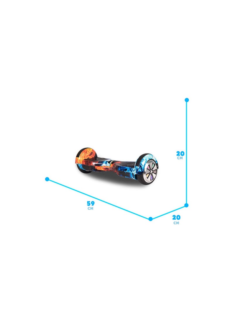Smart Water and Fire Smart Balance Hoverboard with Bluetooth 6.5 inch - A3-AL - Image 4