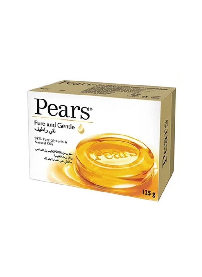 Pears 3 Pieces of Pure and Gentle Soap 98% Pure Glycerin 125 gm  - Image 2