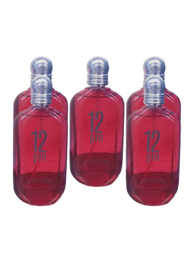 ايميك 5 قطع عطر 12 مساءً ريد للنساء 100 مل - Image 1