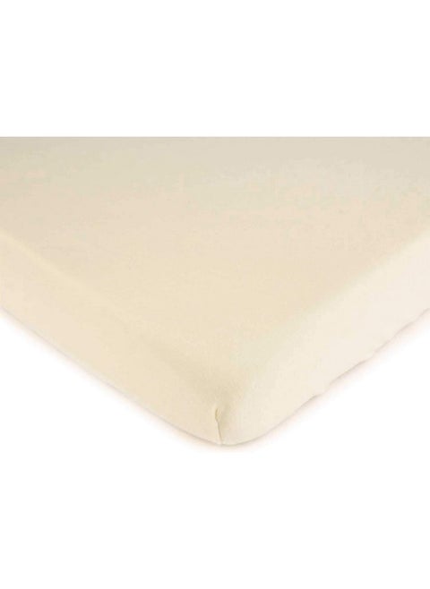 SheetWorld Fitted Pack N Play Playard Sheet Compatible with Maxi COSI Swift Play Yard 31 x 39 inches, 100% Cotton Jersey, Hypoallergenic, Butter Soft, Organic Ivory, Made in USA