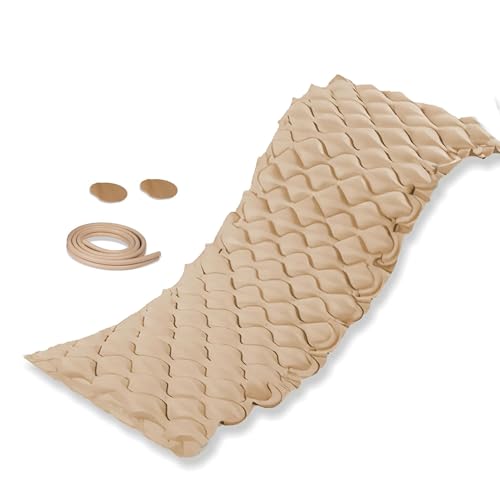 Infi Air Mattress Only Bed Sores in Patients | Anti Bedsore air matteress | Anti Decubitus Bubble Air Mattress for Patients Bed Sore Without Pump ONLY Mattress (Beige and Blue Color Available) - Image 1