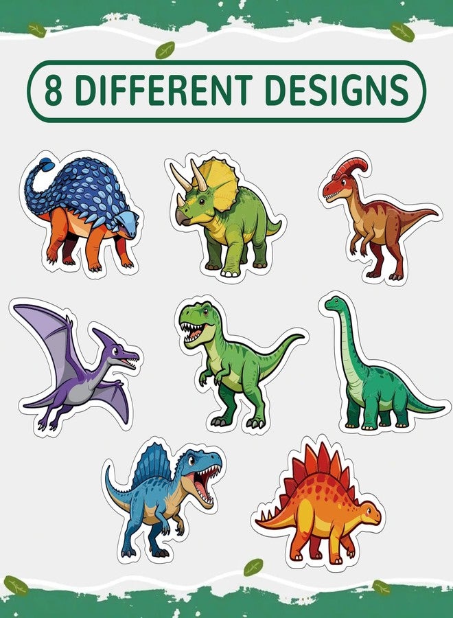 TQQBUU 1000Pcs Dinosaur Stickers for Kids, 1.5 Inches Children Reward Stickers for Teaching Rewards, Dino Party Favourites，Potty Training, Boys Girls Teens Waterbottle Scrapbook Laptop Skateboard Computer - Image 3