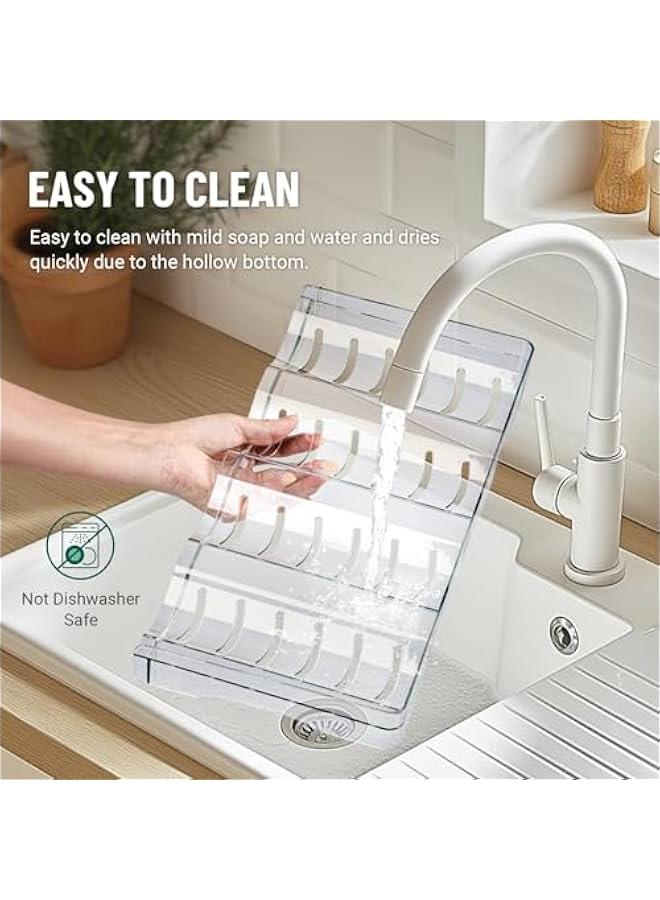 Large Tumbler Organizer for 8 Stanley Cup, Kitchen Organizers and Storage for Stanley Cup Accessories, Stackable Water Bottle Organizer Fits 20/30/40 oz Cup, Good for Fridge Kitchen Storage  - Image 5
