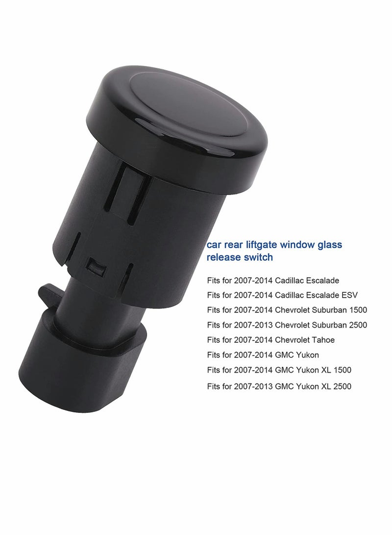 SYOSI Car Rear Hatch Button Back Liftgate Window Glass Release Switch, Car Rear Door Window Glass Release Switch Button - Image 2