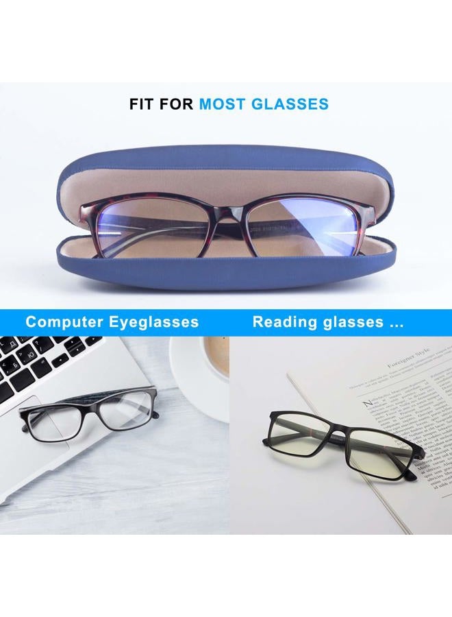 Raylove Unisex Hard Shell EyeglCases, Protective Case For Gl(Blue)… - Image 3