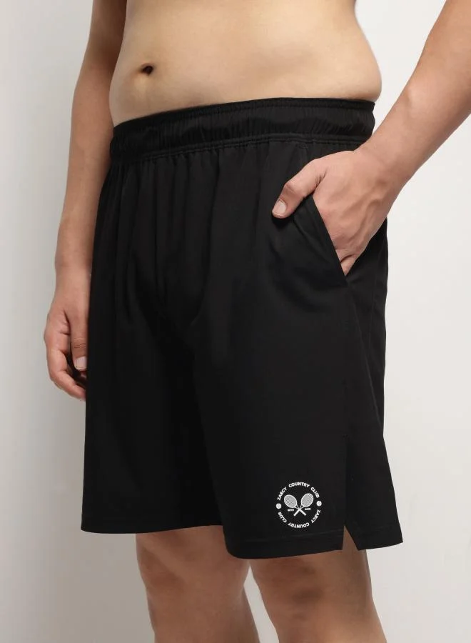 ZAECY Tennis Shorts – Black Onyx