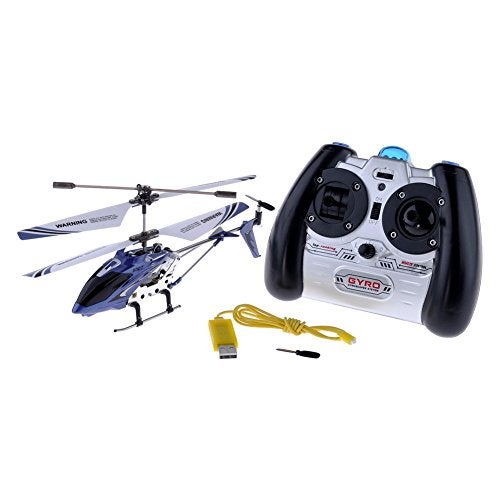 Syma S107G 3 Channel RC Helicopter with Gyro Blue - Image 1