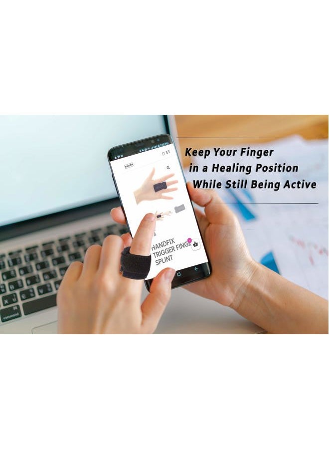 Handfix The Original - Patented Trigger Finger Splint/Natural Home Remedy - Image 4