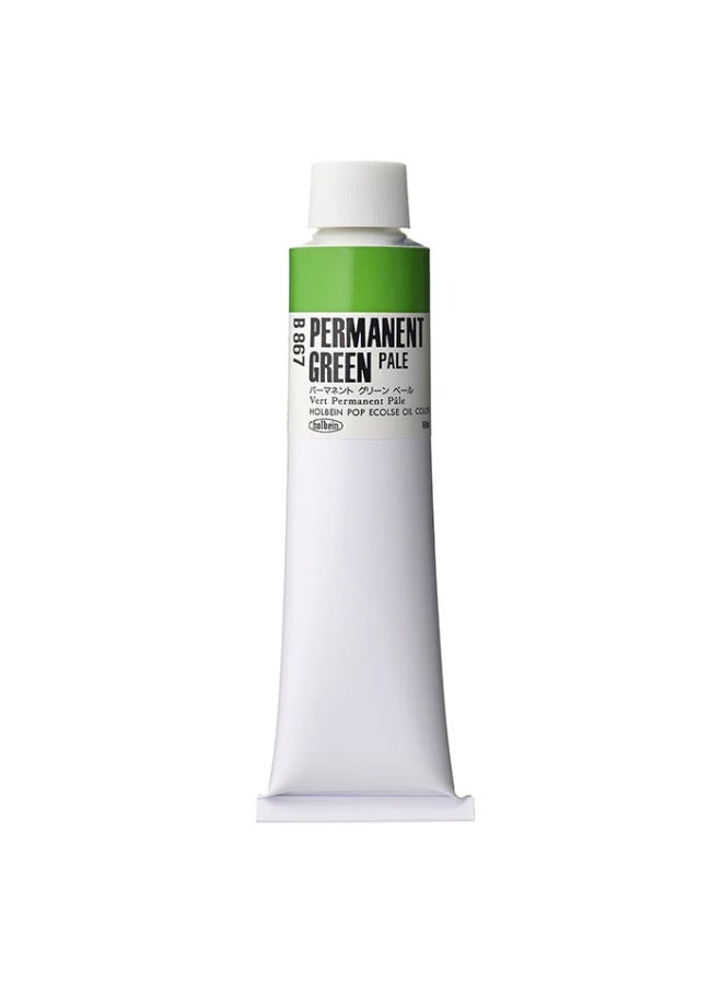 Holbein POP Oil Colors , 160ml - Permanent Green P - Image 1