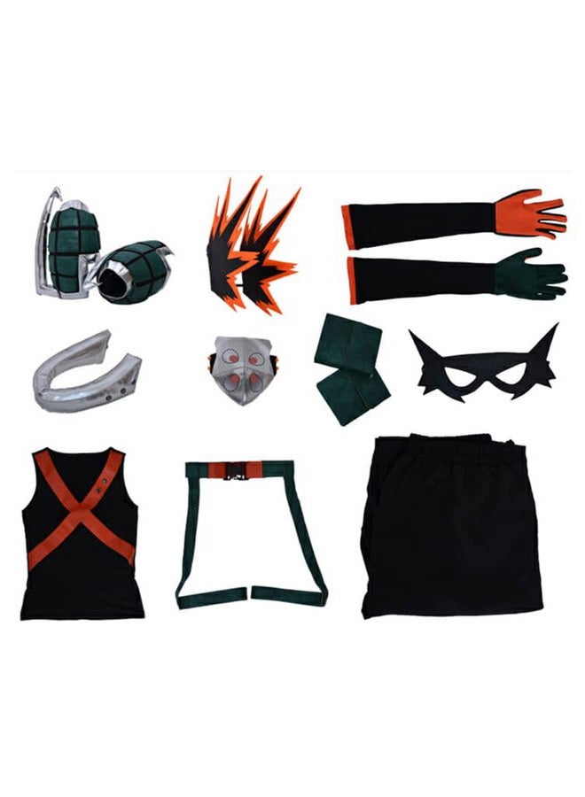 Miccostumes زي كوسبلاي بطل الأنمي للرجال مع قفازات (XL) - Image 5
