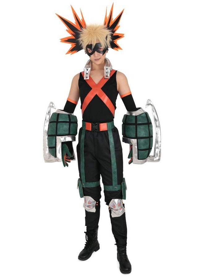 Miccostumes زي كوسبلاي بطل الأنمي للرجال مع قفازات (XL) - Image 1