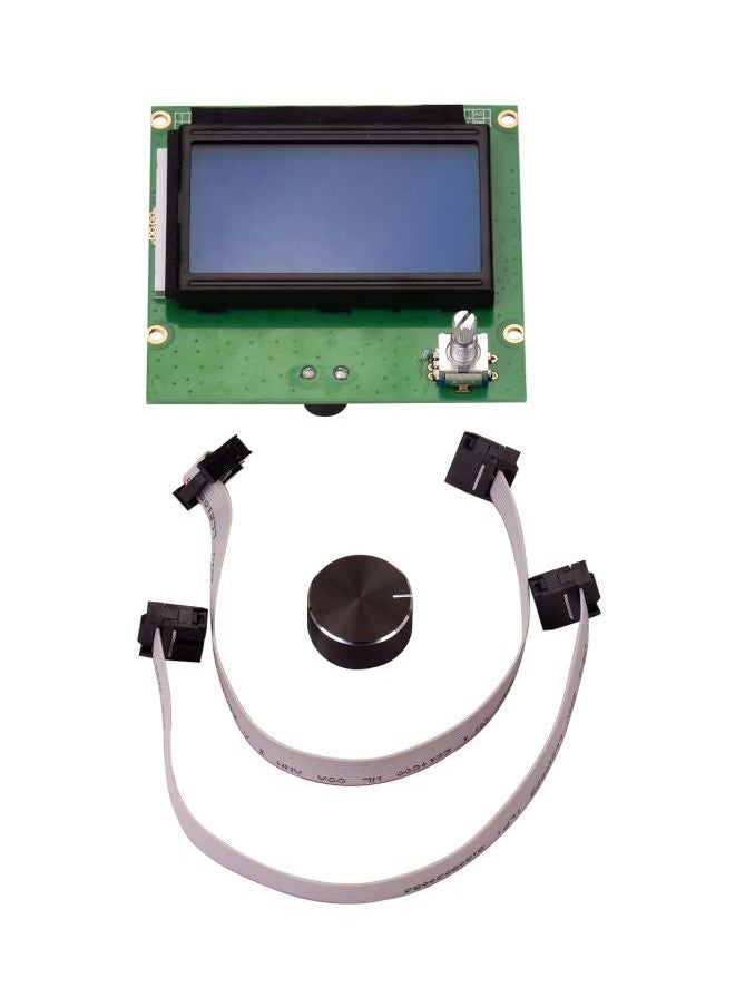 NIBEMINENT - 4-Piece Replacement LCD Display Screen With Cable Set Green/Blue/Black - Image 1