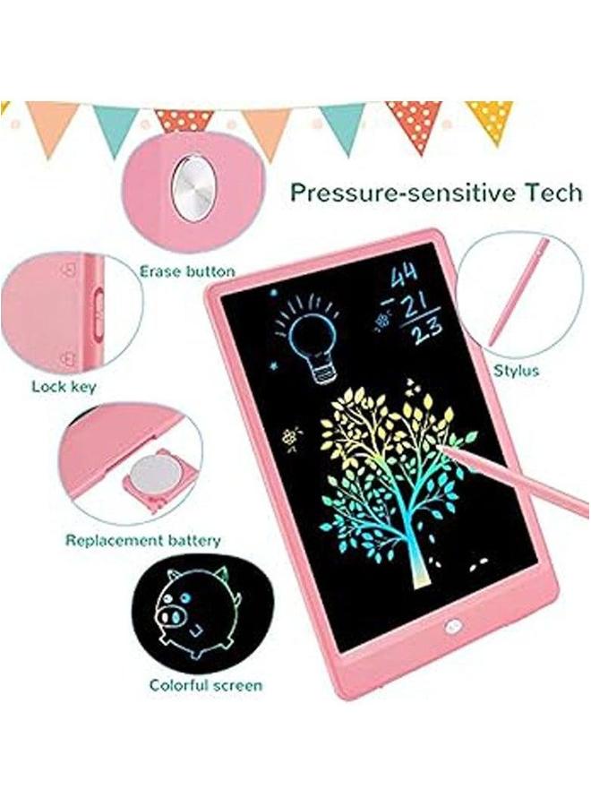 LCD Writing Tablet Doodle Board, 10 inch Colorful Drawing Pad, Girls Gifts Toys for 3 4 5 6 7 Year Old Boys  - Image 2